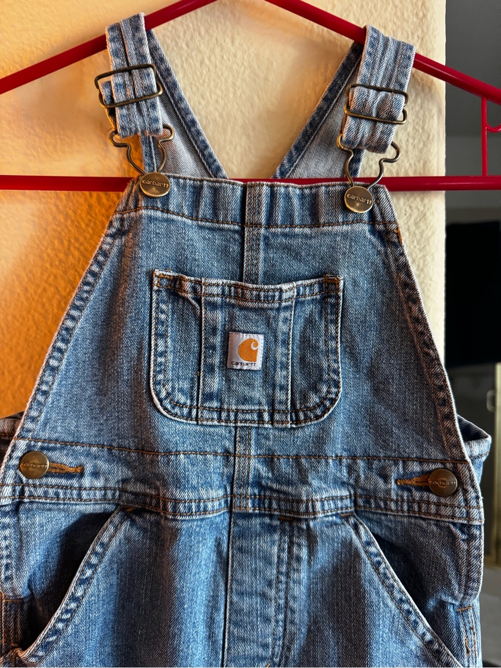Carhartt Light Blue Denim Jeans with Branded Tag